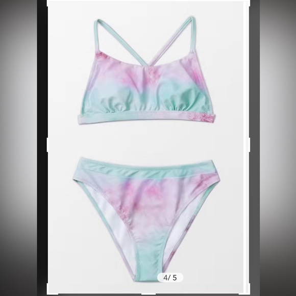 Tie Dye High Waisted Bikini Cupshe New with tag - Picture 4 of 9